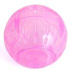 Plastic Pet Rodent Mice Jogging Ball Hamster Gerbil Rat Exercise Portable Funny Solid Hamster Running Balls Play Toys Accessory