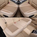 Car Seat Cover,Flax Cushion Seasons Universal Breathable For Most Four-Door Sedan&SUV Ultra-Luxury Car Seat Protection