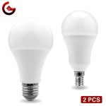 ​2pcs/lot LED Bulb E27 E14 20W 18W 15W 12W 9W 6W 3W Lampada LED Light AC 220V Bombilla Spotlight Lighting Cold/Warm White Lamp