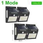 Goodland 228 144 LED Solar Light Outdoor Solar Lamp PIR Motion Sensor Solar Powered Sunlight Street Light for Garden Decoration
