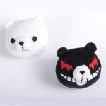 Accessoires de Cosplay en peluche pour filles, pince à cheveux, dessin animé Danganronpa, Enoshima Junko, monokuma, ours, kawaii