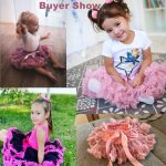 Jupe tutu à peluche pour petites filles, mini jupe princesse en tulle, pour fête, danse, pour enfants