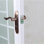 Door Stoppers Wall Protection Safety Shock Absorber Door Handle Bumpers Security PU Transparent Wall Starfish Shape Protectors
