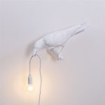 Designer Bird Lamp LED wall lamp with plug in cord Living Room bedside Lights Aisle Restaurant Home Decor Bird Wall Light Fixtur