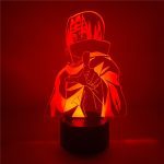 Figurine Anime Naruto Uchiha Itachi Shippuden, jouets en acrylique 3D, cadeau de noël pour enfants
