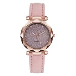 Women Watch Rhinestone Romantic Starry Sky WristWatch Fashion Ladies Leather Watch Clock for Women Relogio Feminino Montre Femme