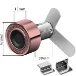 Zinc Alloy Smart Fingerprint Lock Drawer Lock Wardrobe Cabinet Lock Electronic Lock Office 20 Fingerprints USB Charging