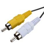 Micro USB Male to 2 RCA AV Adapter Audio Video Cable Cord 150cm For Mobile Phone LG Nitro HD NOKIA N10 HUAWEI Ascend p1