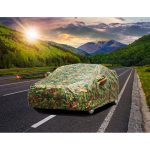 Kayme waterproof camouflage car covers outdoor sun protection cover for car reflector dust rain snow protective suv sedan full