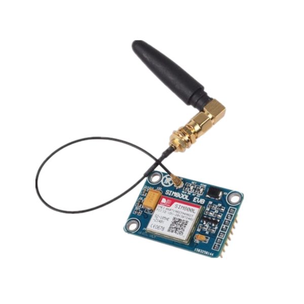 MODULE GPRS GSM sans fil SIM800L V2.0 5V, quadri-bande avec capuchon de câble d'antenne