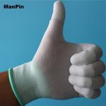 Gants antistatiques en Fiber de carbone ESD, réparation de téléphones portables, tablettes de protection des mains peintes en PU, outils de réparation