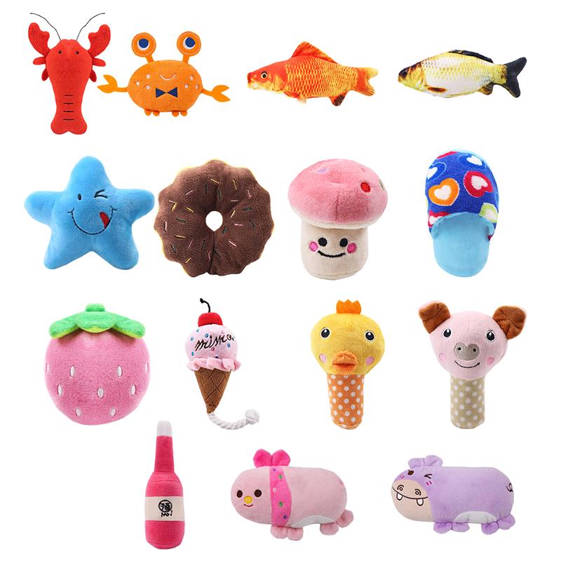 1pc-Plush-Squeaky-Bone-Dog-Toys-Bite-Resistant-Clean-Dog-Chew-Puppy-Training-Toy-Soft-Banana-Carrot-And-Vegetable-Pet-Supplies 1pc Plush Squeaky Bone Dog Toys Bite-Resistant Clean Dog Chew Puppy Training Toy Soft Banana Carrot And Vegetable Pet Supplies