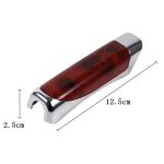 Universal Stylish Car Hand Brake Carbon Fiber Protector Cover Interior Decor 12.5cm x 2.5cm