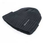 Bonnet en coton pour homme et femme, tricot chaud, épais, en velours, de haute qualité, couleur unie, à la mode, collection hiver 2020