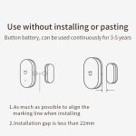 Xiaomi Aqara Door Window Sensor Smart Zigbee Wireless Connection Mini Door Sensor Work With Gateway Hub For Homekit Mi Home App