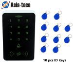 125khz RFID Proximity Card Digital Keypad Access Control System Door Lock Controller RFID Keypad access card reader No backlight