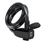 Towode – serrure à empreinte digitale en acier pour vélo, serrure de porte, tiroir USB, verrouillage rapide, mot de passe, étanche, 2/4/10 pièces