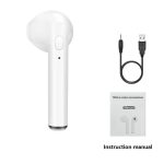 Écouteurs intra-auriculaires Bluetooth 5.0 tws i7s, oreillettes de Sport sans fil, stéréo, basse, étanches, livraison gratuite
