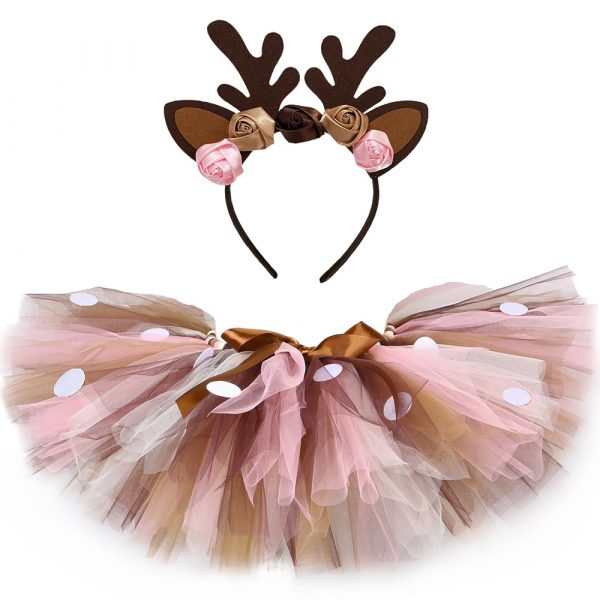 Jupe Tutu avec bandeau pour filles 0-14 ans, jupe Tutu en Tulle pour fête d'anniversaire