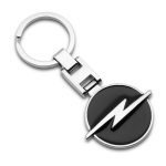 1PCS 3D Metal+Braided rope Car Styling Keychain Key Chain Key Rings For Opel Astra H G J Insignia Mokka Zafira Corsa Vectra C D