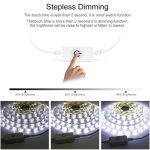 Waterproof LED Strip Mirror Light Bathroom 5V USB Touch / Hand Sweep Sensor Dimmable Strip Led For Mirror Table Wardrobe Light