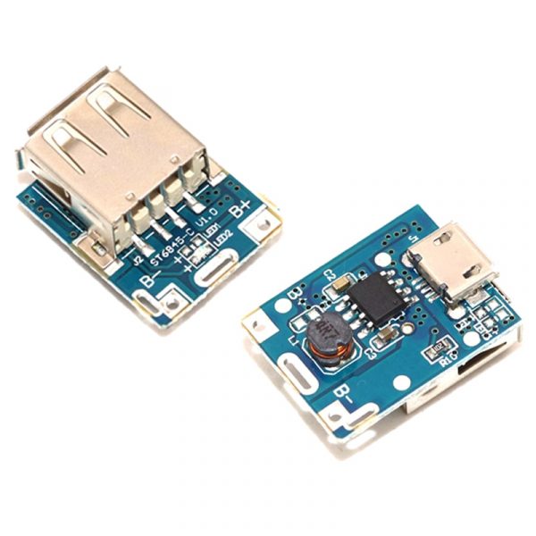 Panneau de Protection de charge de batterie au Lithium, convertisseur Boost 5V, Module d'alimentation élévateur, affichage USB pour bricolage DIY 134N3P