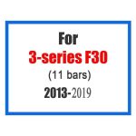 Front Grille Trim Strips For BMW E46 E90 E60 E39 E36 F30 F10 F20 X5 E70 E53 G30 E91 E92 E93 E87 X3 E83 F25 X6 E71 F31 F22 F34 X1