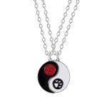 Collier Akatsuki Hidan Ninja Jashin, symbole de la trinité, baptême catholique, pendentif religieux Anime, vente en gros, nouveaux bijoux