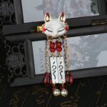 Épingle à cheveux dessin animé japonais pour femmes, coiffure, renard, Kawaii, accessoires Cosplay, vêtements pour filles