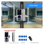High Security Lock Sliding Glass Door Lock Keyless with Remote Control Office Entrance Glass Long Battery Life Span