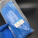 200mm releasable Cable Ties 100pcs Colored Plastics cable ties reusable UL Rohs Approved Loop Wrap Nylon zip ties BundleTies
