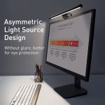 Baseus LED Desk Lamp Dimmable Office Computer Eye-caring Table Lamp for Study Reading Screen Monitor Hanging Light Bar