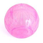 Plastic Pet Rodent Mice Jogging Ball Hamster Gerbil Rat Exercise Portable Funny Solid Hamster Running Balls Play Toys Accessory