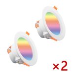 LED Downlight WiFi Smart APP Dimming Round Spot Light 5W 7W 9W 15W RGB Color Change Warm Cool light Work with Alexa Google Home