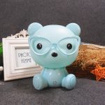 Rabbit Lamp Baby Night Lights Pig Bear Led Night Lamp Bedroom Cartoon Animal Table Lamp Kids Birthday Christmas Gifts Home Decor