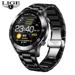 2020 New Steel Band Digital Watch Men Sport Watches Electronic LED Male Wrist Watch For Men Clock Waterproof Bluetooth Hour+box