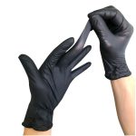 100 Pcs/Lot Disposable Nitrile Gloves Work Food Prep Cooking Gloves Kitchen Food Waterproof Service Cleaning Gloves Safety