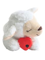 Dog Toy Plush Toy Comfortable Behavioral Training Aid Toy Heart Beat Soothing Plush Doll Sleep For Smart Dogs Cats Play