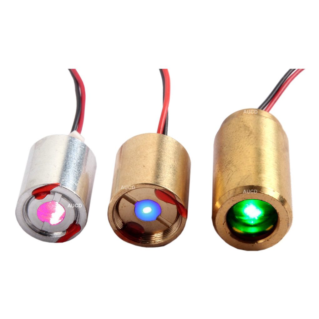 100mW Red 650nm Blue 450nm Green 50mW RGB Laser Module Diode Dot For DPSS Projecter Sight Positioning Security Light Mod Part