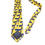 Cravate canard en caoutchouc jaune pour hommes, 8CM de largeur, à la mode, de l'émission de télévision comment j'ai rencontré votre mère, cadeau pour hommes