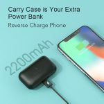 Écouteurs sans fil bluetooth TWS Haylou T15, 2200mAh, pour smartphone xiaomai