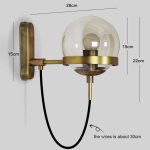 Loft LED Wall Light Indoor Decoration Bedroom Wall lamps E27 110-220V Modern Home Lighting Bath Corridor